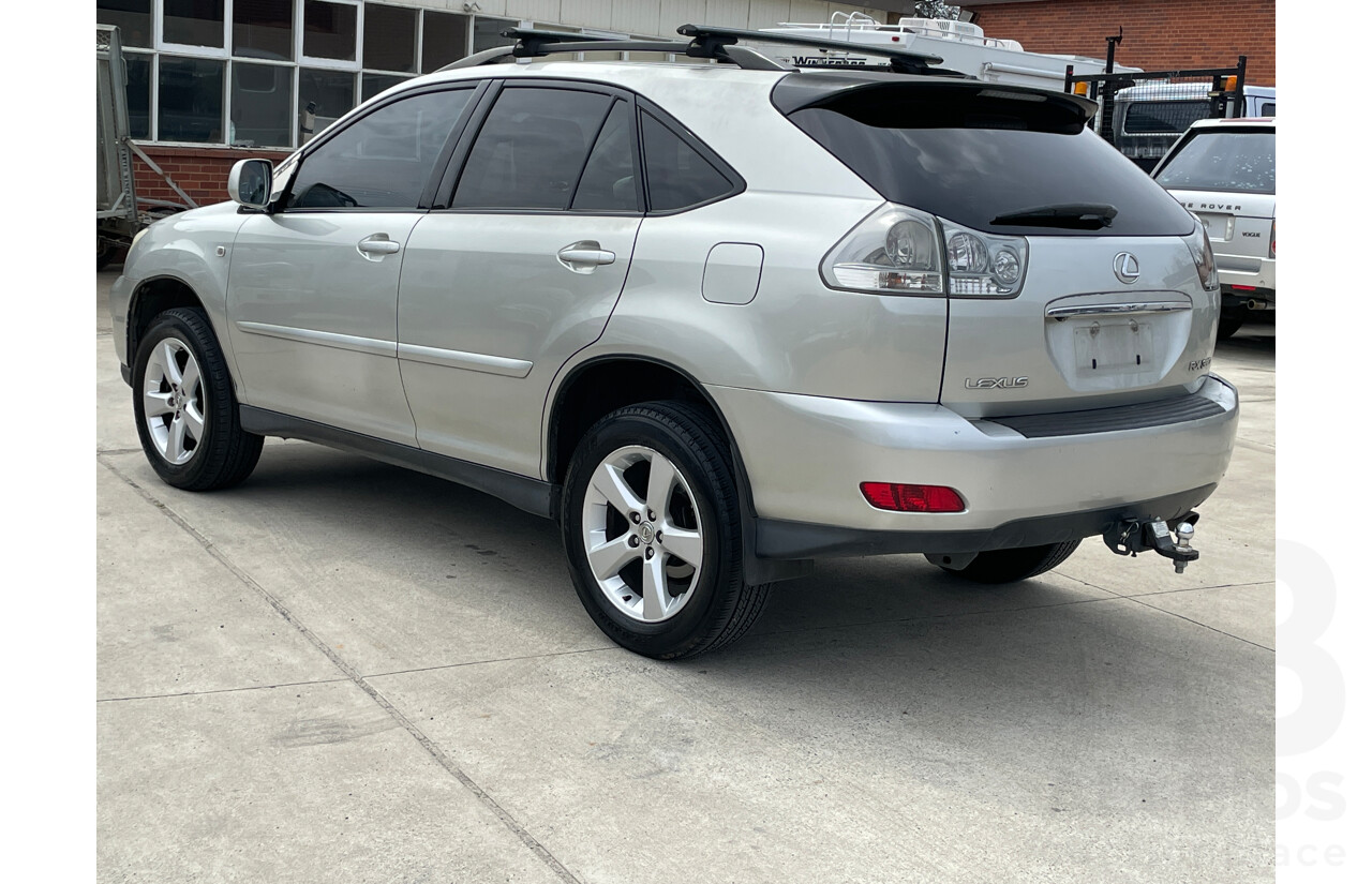 8/2003 Lexus Rx330 Sports Luxury MCU38R 4d Wagon Silver 3.3L