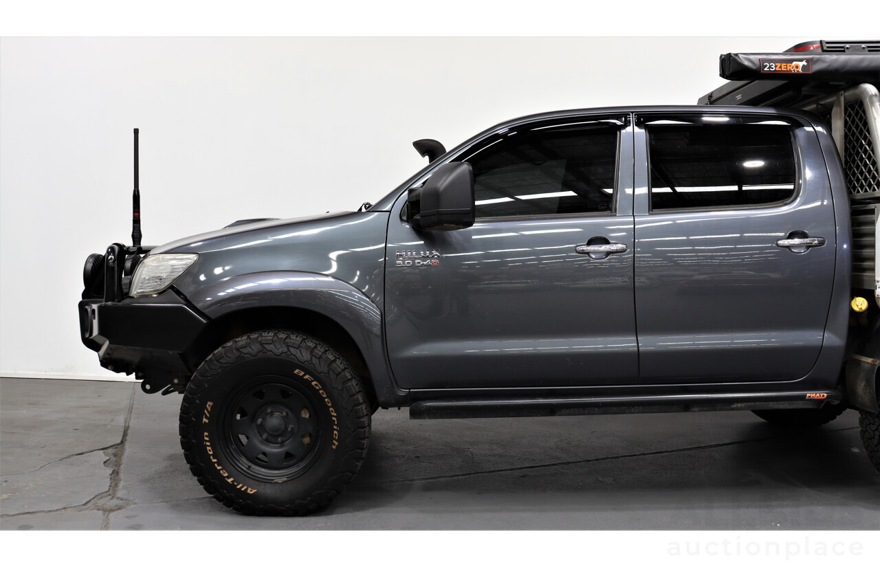 5/2013 Toyota Hilux SR5 (4x4) KUN26R MY13 Dual Cab P/Up Grey 3.0L