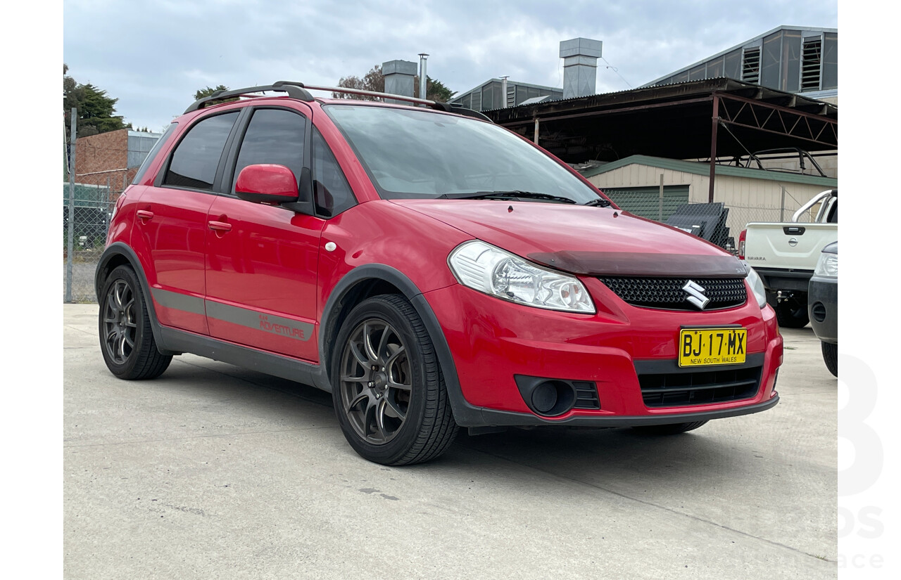 4/2010 Suzuki SX4 AWD GY MY10 5d Hatchback Red 2.0L