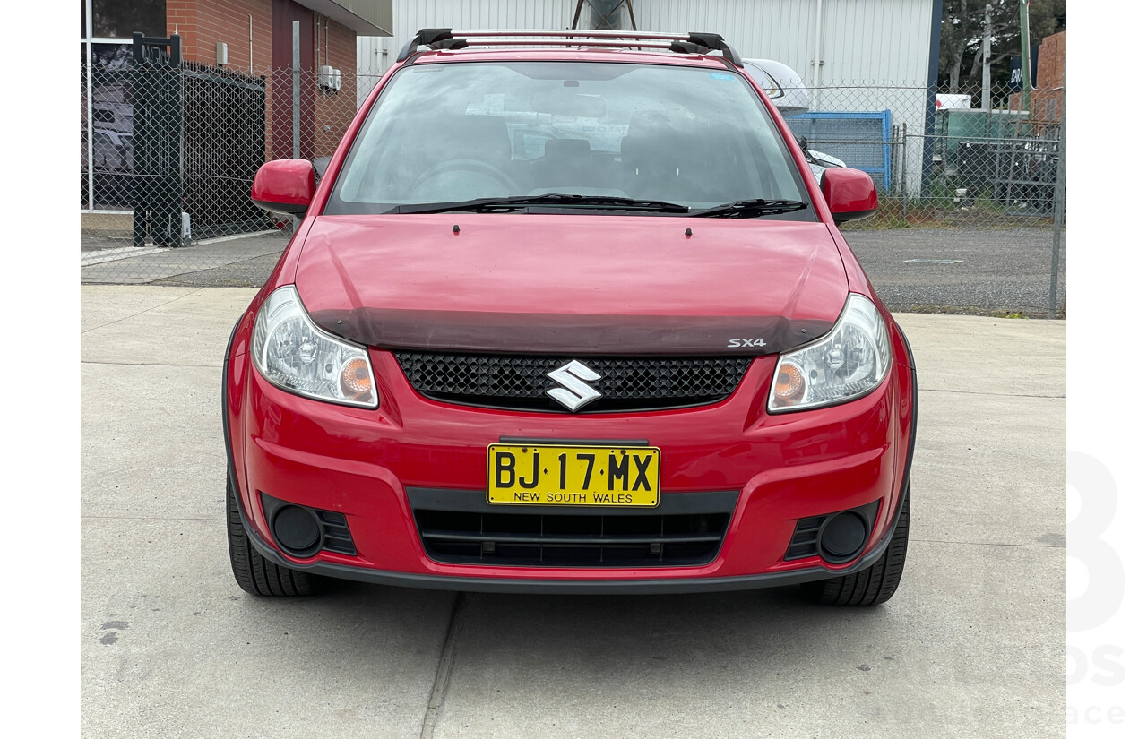 4/2010 Suzuki SX4 AWD GY MY10 5d Hatchback Red 2.0L