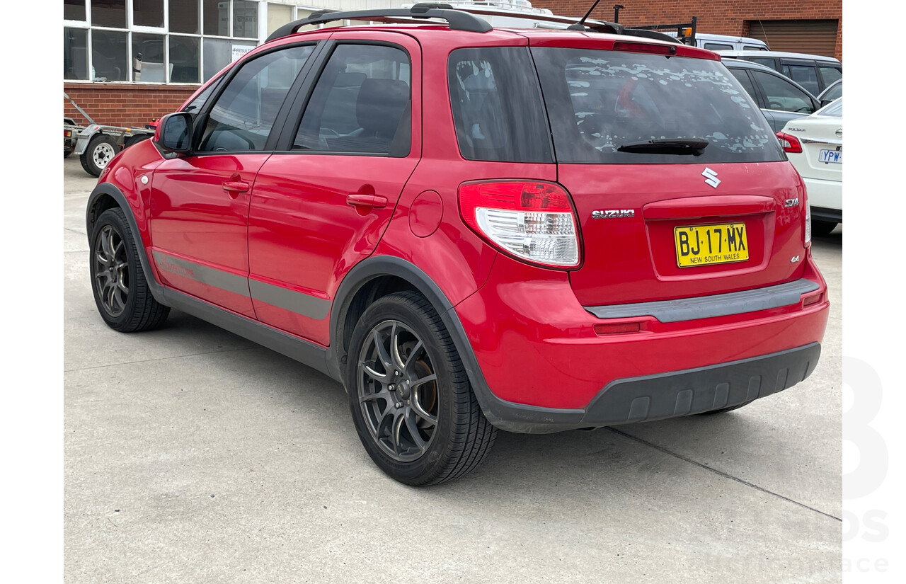 4/2010 Suzuki SX4 AWD GY MY10 5d Hatchback Red 2.0L