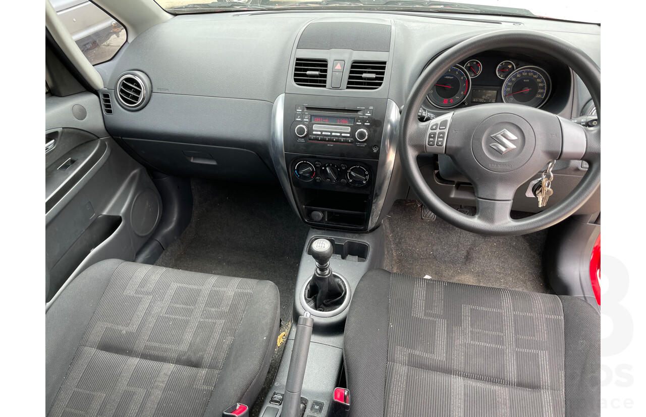 4/2010 Suzuki SX4 AWD GY MY10 5d Hatchback Red 2.0L