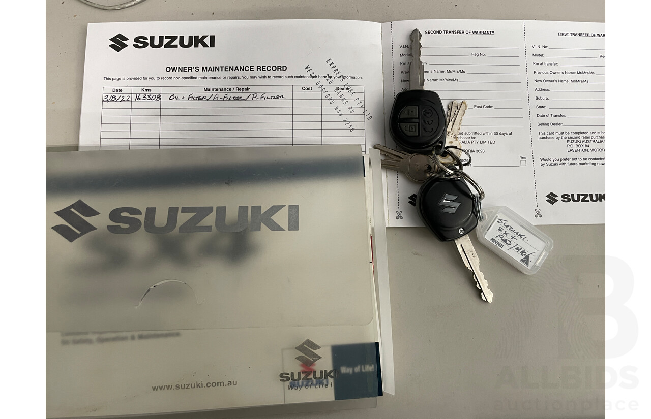 4/2010 Suzuki SX4 AWD GY MY10 5d Hatchback Red 2.0L