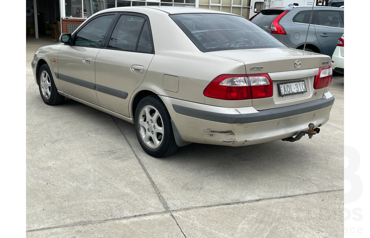 11/2001 Mazda 626 Limited Edition  4d Sedan Gold 2.0L