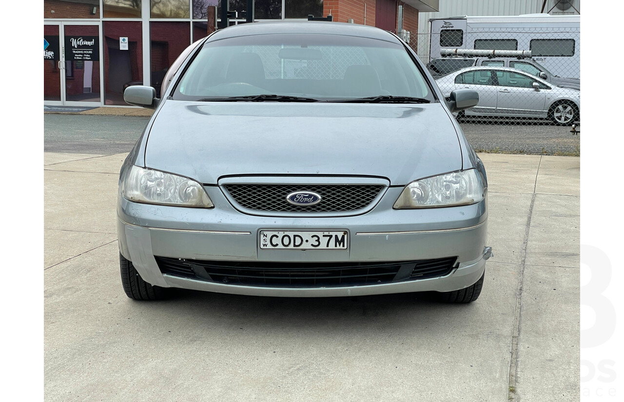 4/2003 Ford Falcon Futura BA 4d Wagon Silver 4.0L