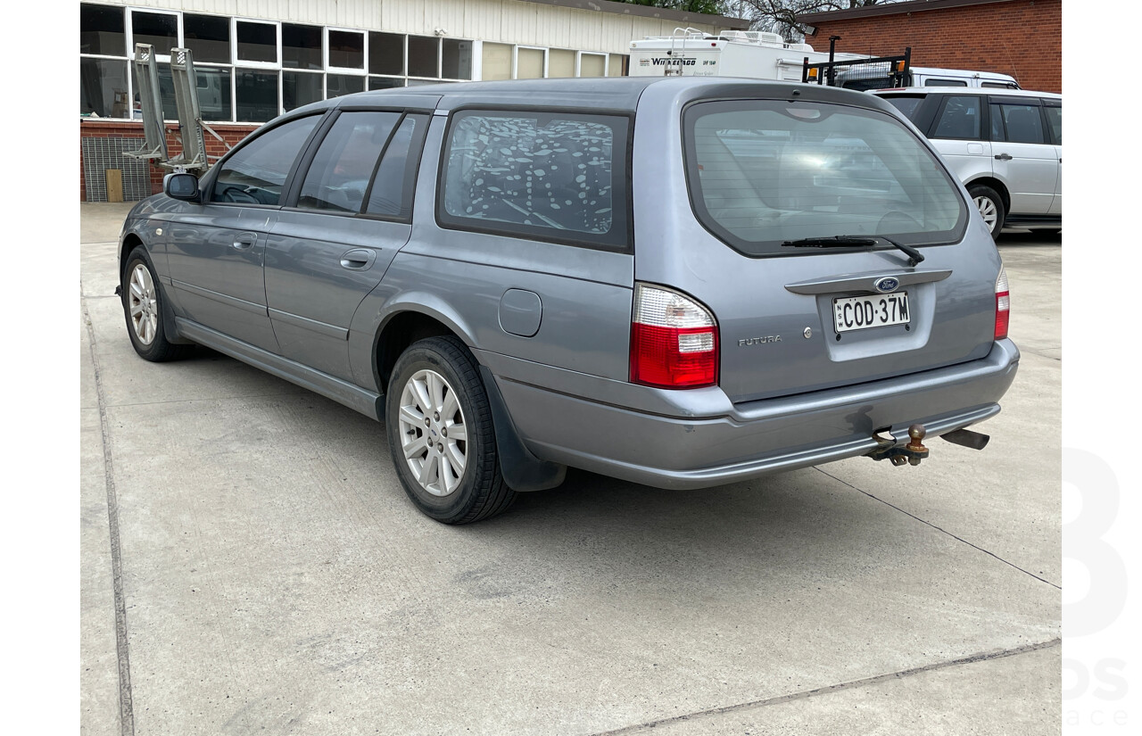 4/2003 Ford Falcon Futura BA 4d Wagon Silver 4.0L