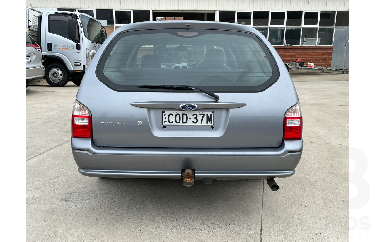 4/2003 Ford Falcon Futura BA 4d Wagon Silver 4.0L