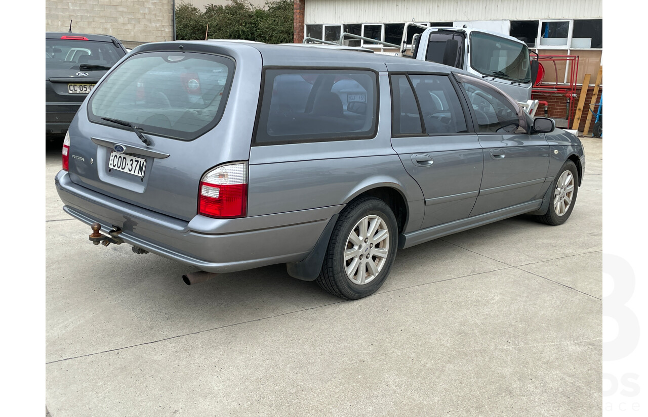 4/2003 Ford Falcon Futura BA 4d Wagon Silver 4.0L