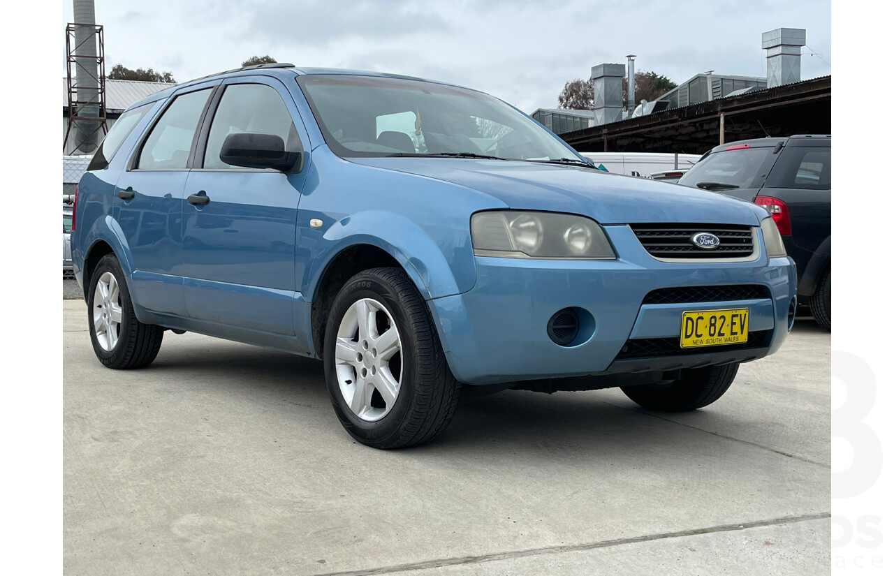 9/2005 Ford Territory TX (rwd) SX 4d Wagon Blue 4.0L