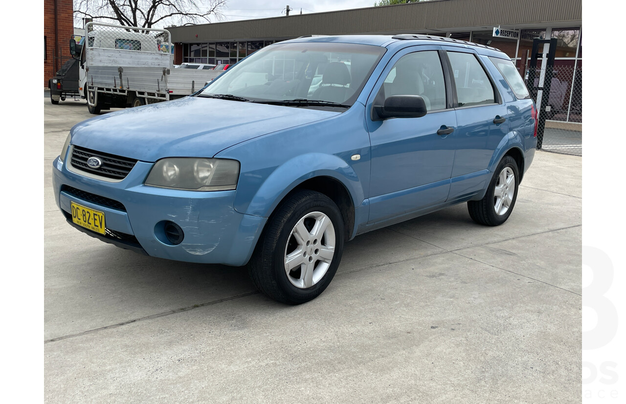 9/2005 Ford Territory TX (rwd) SX 4d Wagon Blue 4.0L