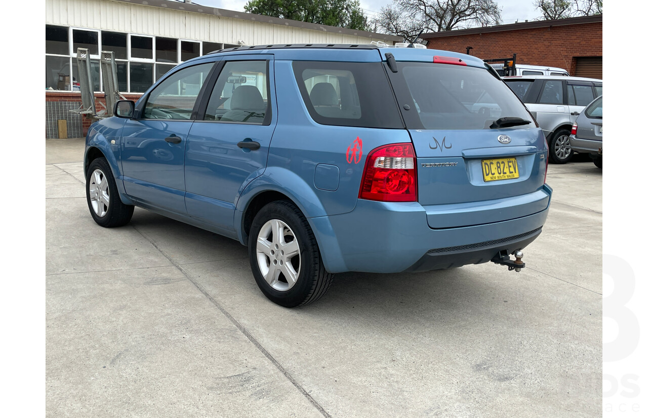 9/2005 Ford Territory TX (rwd) SX 4d Wagon Blue 4.0L