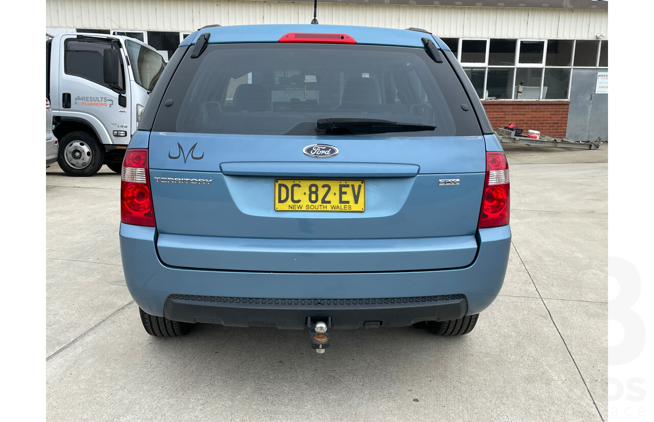 9/2005 Ford Territory TX (rwd) SX 4d Wagon Blue 4.0L