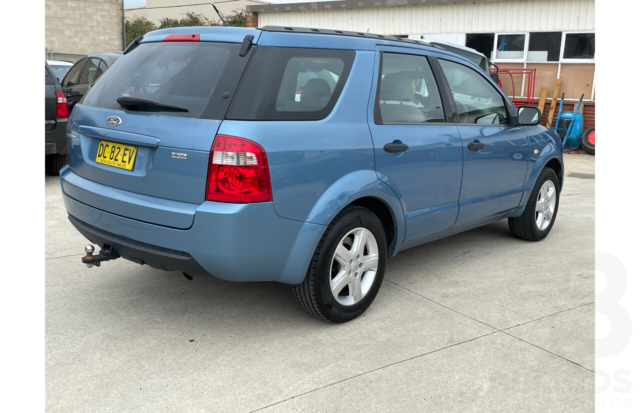 9/2005 Ford Territory TX (rwd) SX 4d Wagon Blue 4.0L