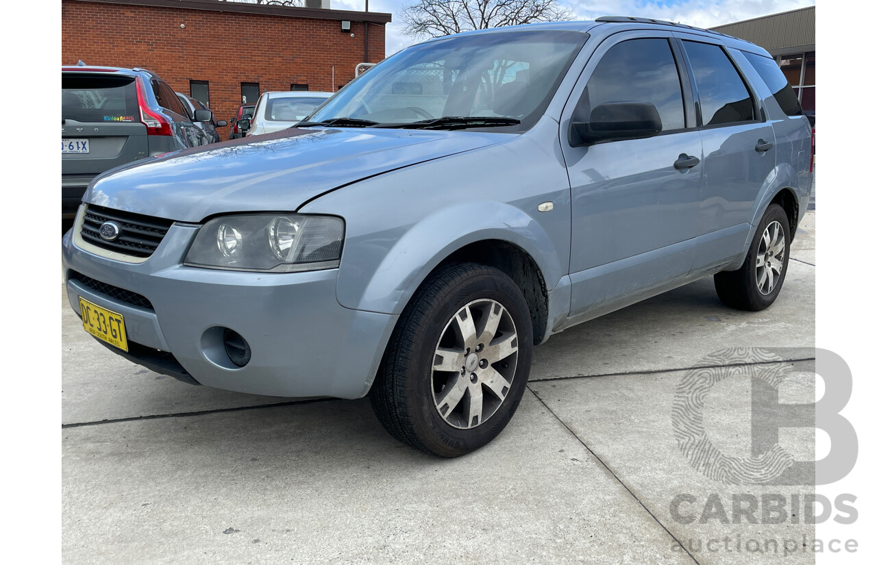 7/2008 Ford Territory SR (rwd) SY 4d Wagon Blue 4.0L