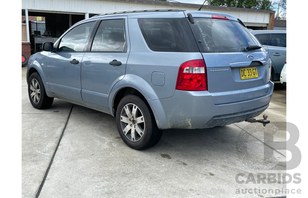 7/2008 Ford Territory SR (rwd) SY 4d Wagon Blue 4.0L