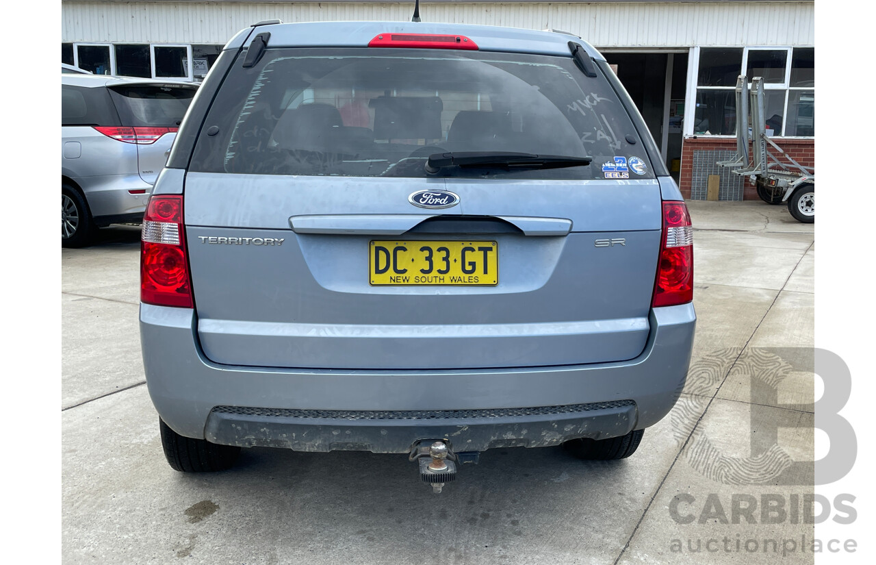 7/2008 Ford Territory SR (rwd) SY 4d Wagon Blue 4.0L