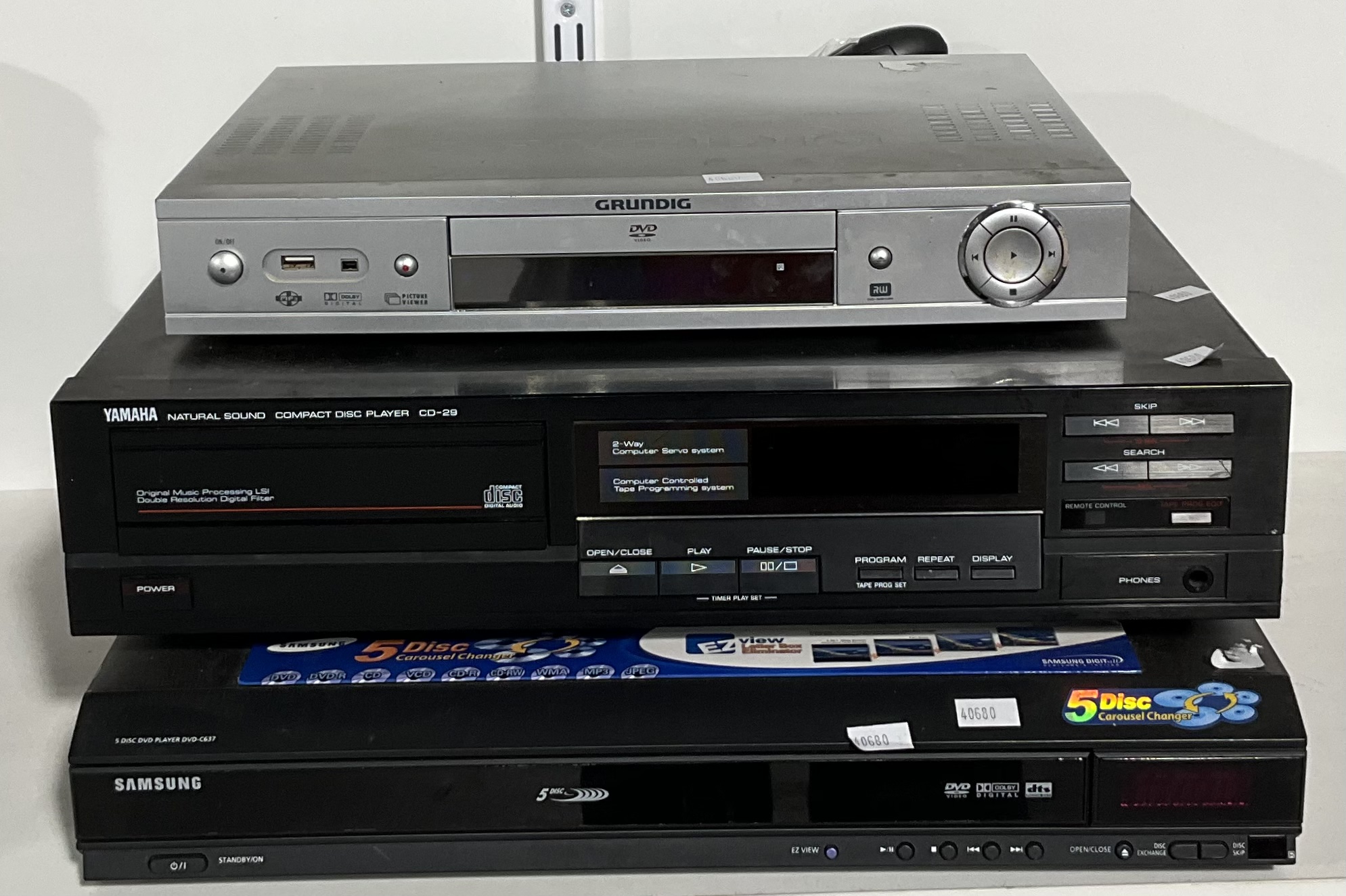 Samsung 5-Disc DVD Player C637, - Lot 1400843 | ALLBIDS