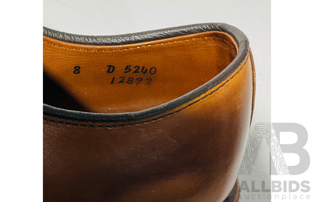 Pair of Allen Edmonds ‘Easton’ Tan Leather Dress Shoes - Size 8