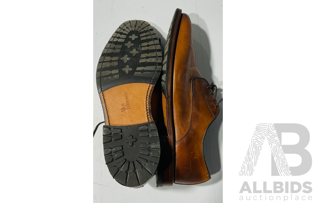 Pair of Allen Edmonds ‘Easton’ Tan Leather Dress Shoes - Size 8