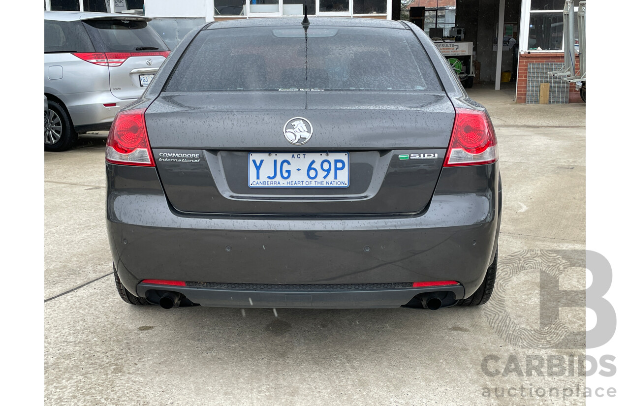 5/2010 Holden Commodore International VE MY10 4d Sedan Grey 3.0