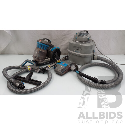 Nilfisk GS90 and VAX VX59 Vacuum Cleaners