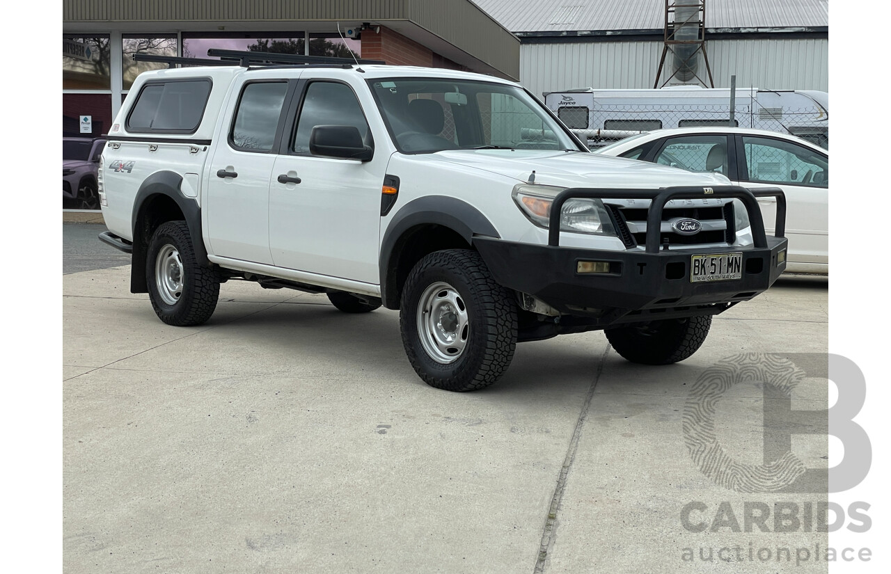 4/2011 Ford Ranger XL (4x4) PK Dual Cab P/Up White 3.0L