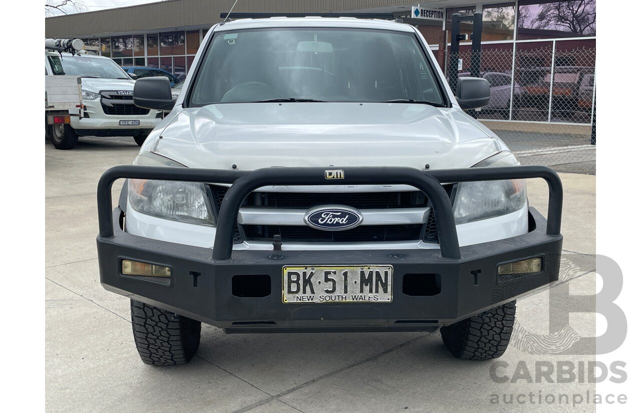 4/2011 Ford Ranger XL (4x4) PK Dual Cab P/Up White 3.0L