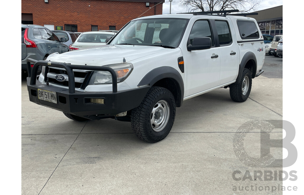 4/2011 Ford Ranger XL (4x4) PK Dual Cab P/Up White 3.0L