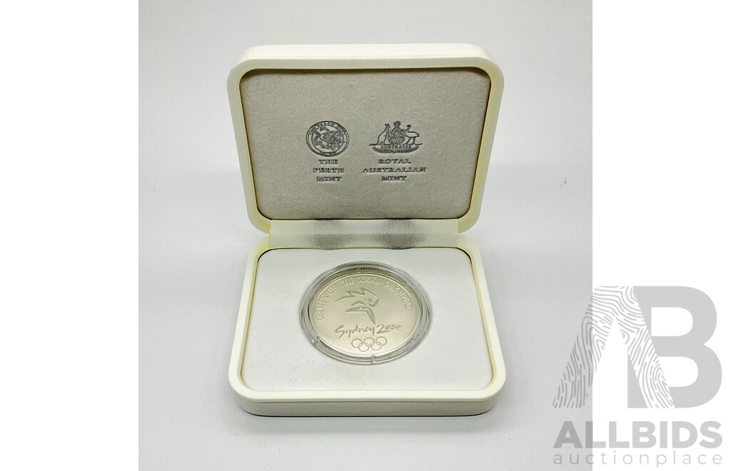 Sydney 2000 Olympics Silver Coin Series, $5 Subscriber Medallion