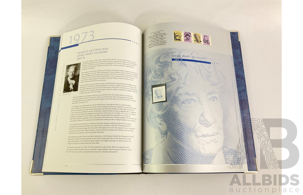 Australian 2001 'A Selection of the Engraved Stamps of the Commonwealth of Australia' Federation Album