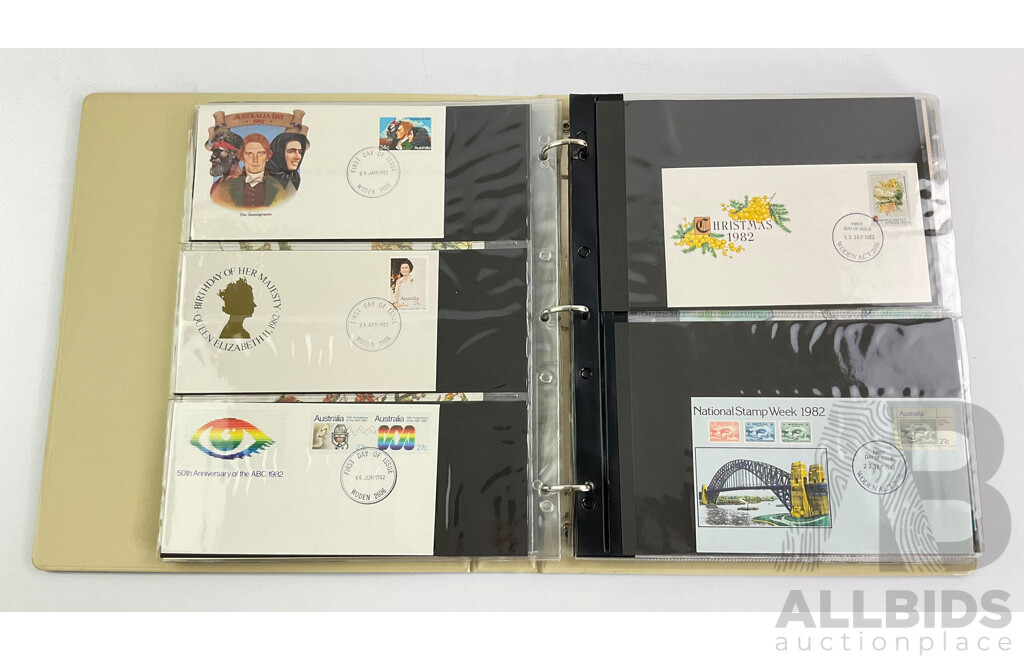 Collection of Australian First Day Covers and Cancelled Stamps, Examples From 1950's 1970's 1980's