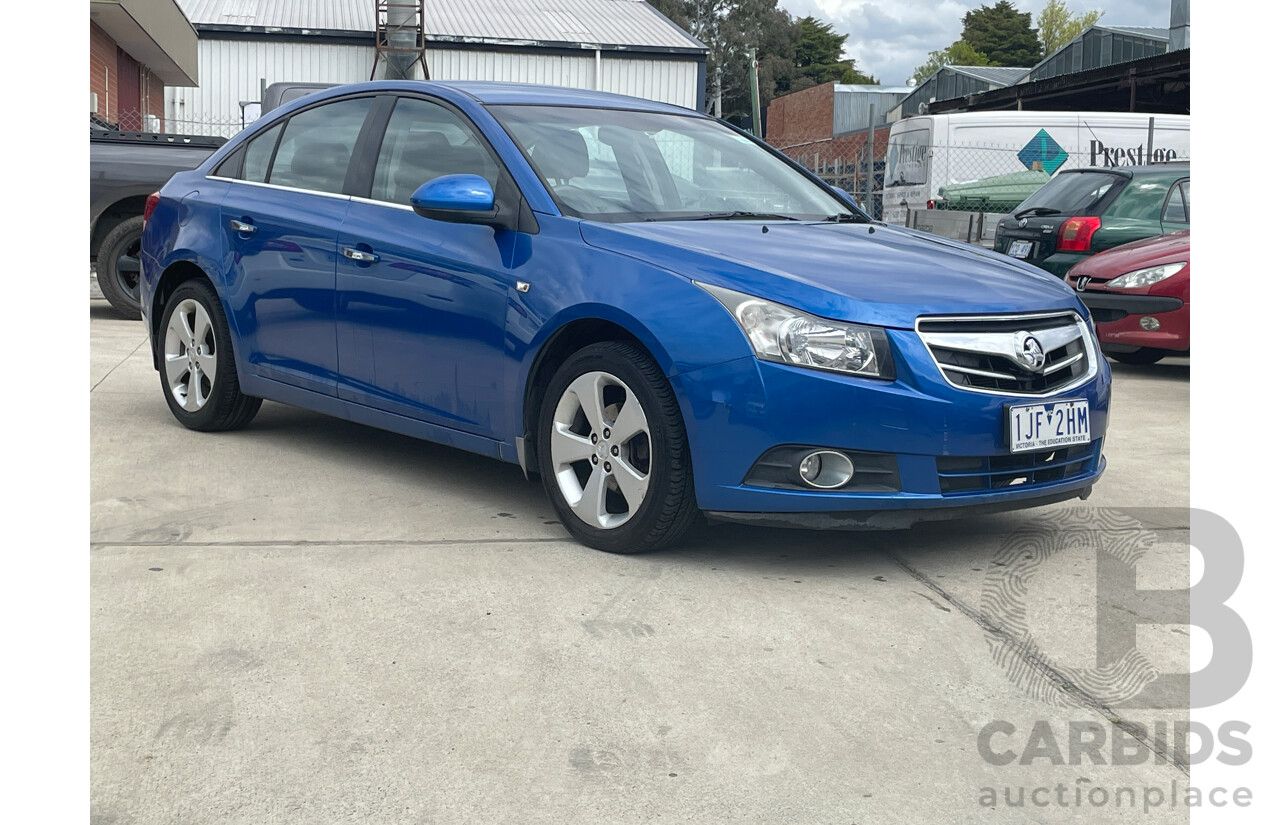 2/2010 Holden Cruze CDX JG 4d Sedan Blue 1.8L