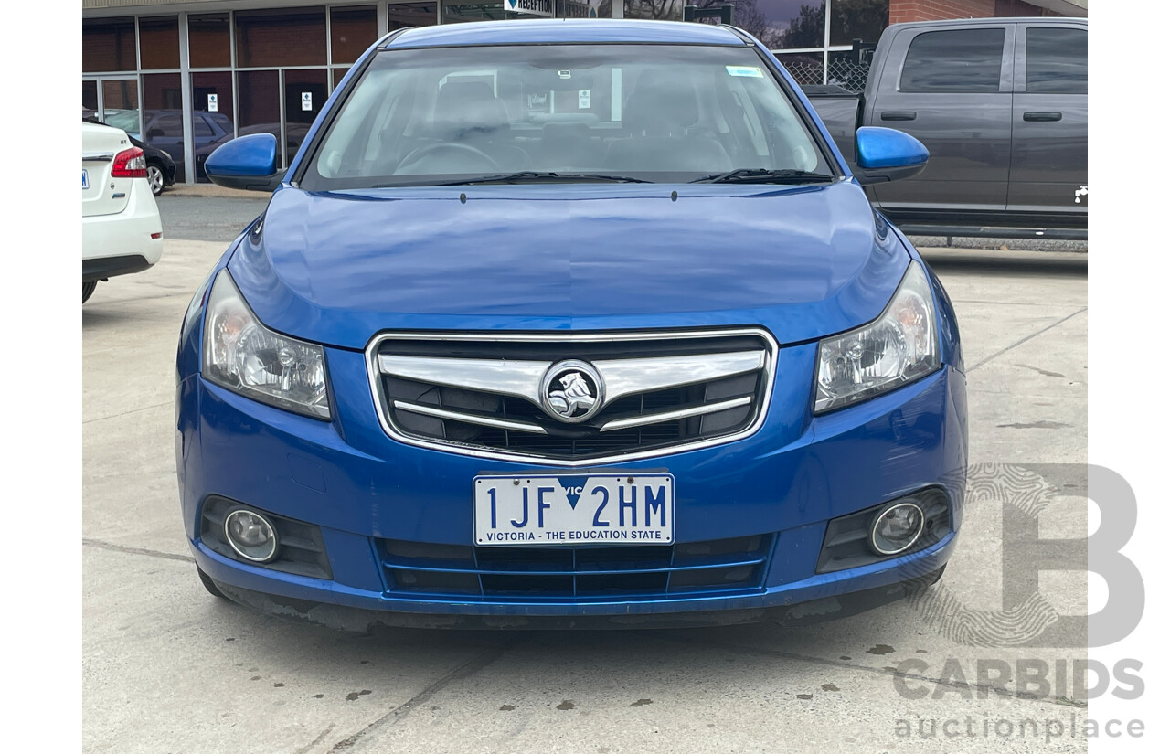 2/2010 Holden Cruze CDX JG 4d Sedan Blue 1.8L