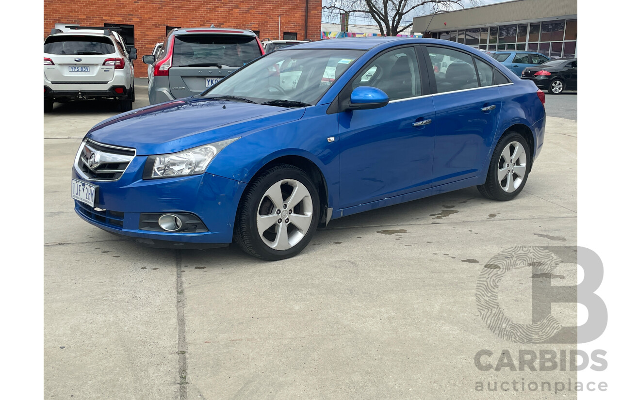 2/2010 Holden Cruze CDX JG 4d Sedan Blue 1.8L