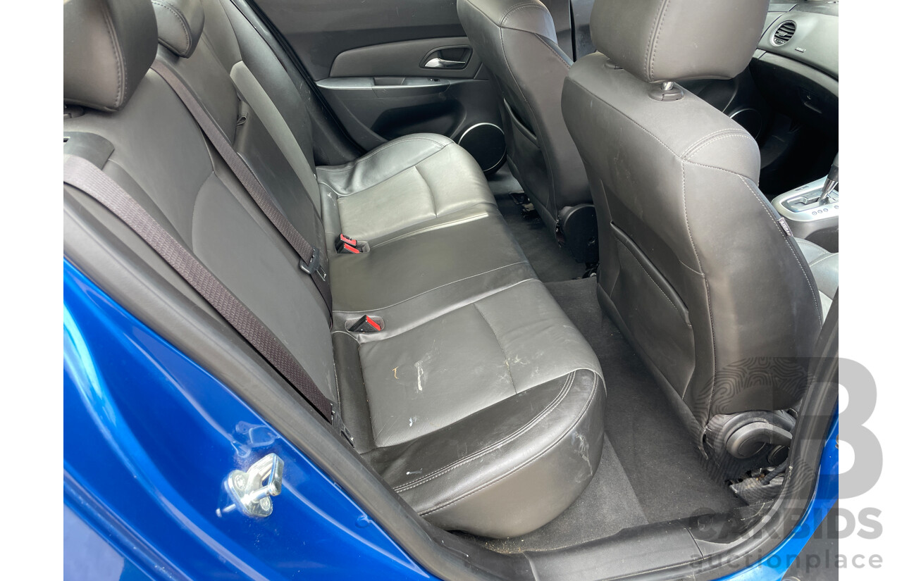 2/2010 Holden Cruze CDX JG 4d Sedan Blue 1.8L