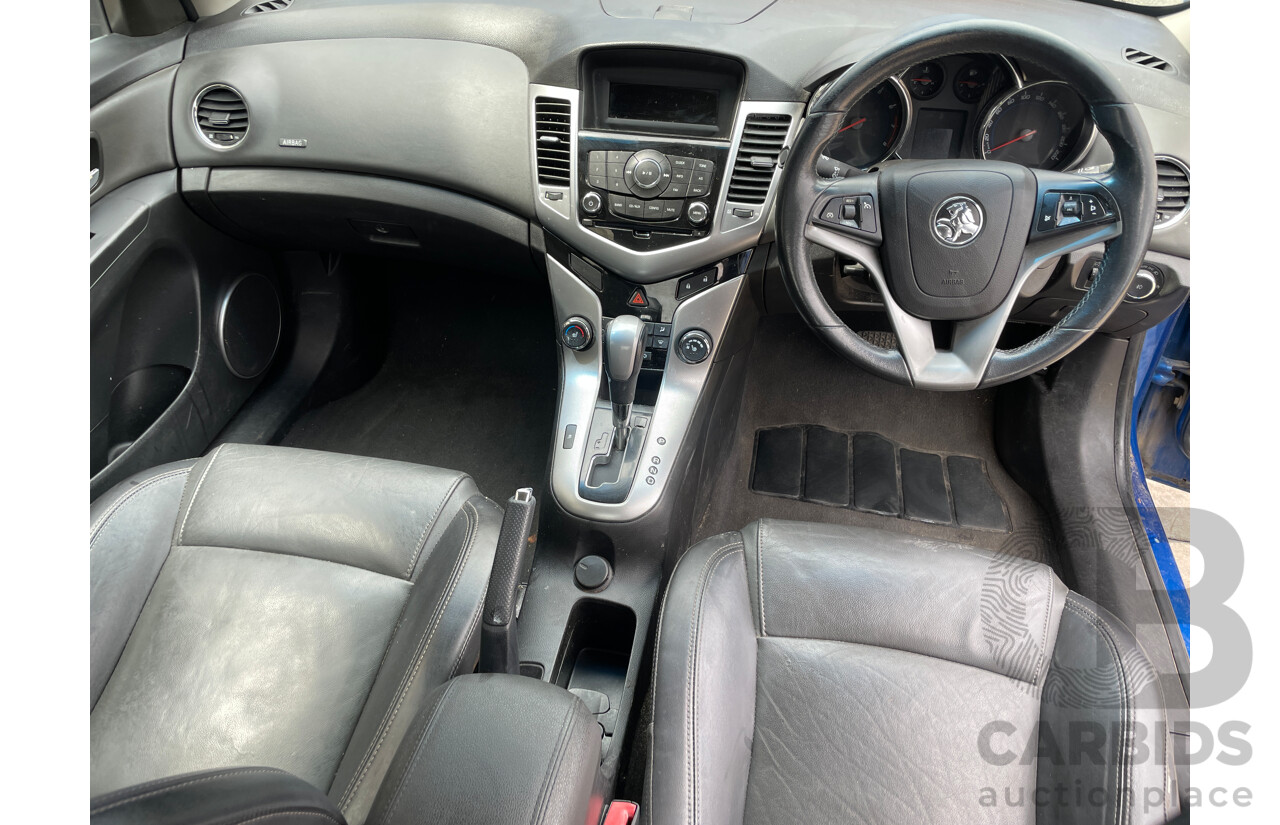 2/2010 Holden Cruze CDX JG 4d Sedan Blue 1.8L