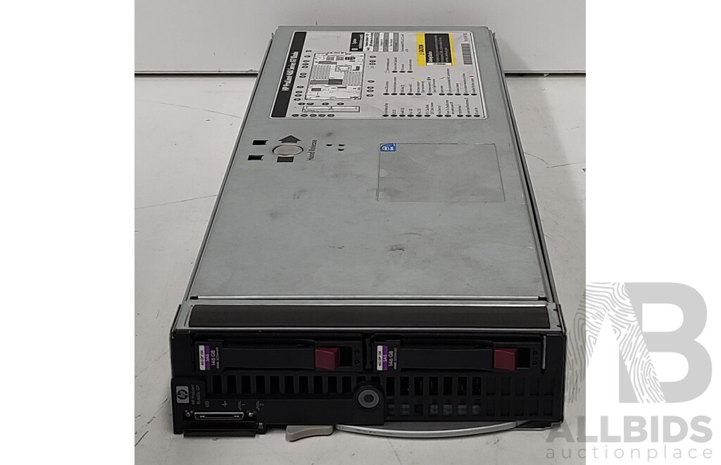 HP Proliant BL460c G7 Dual Intel Xeon (E5649) 2.53GHz-2.93GHz 6-Core CPU Blade Server