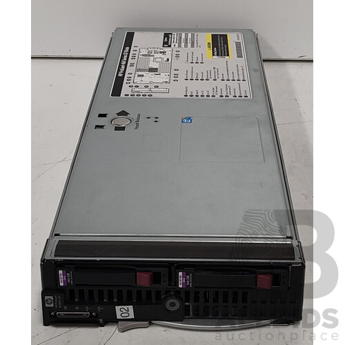 HP Proliant BL460c G7 Dual Intel Xeon (X5650) 2.66GHz-3.06GHz 6-Core CPU Blade Server