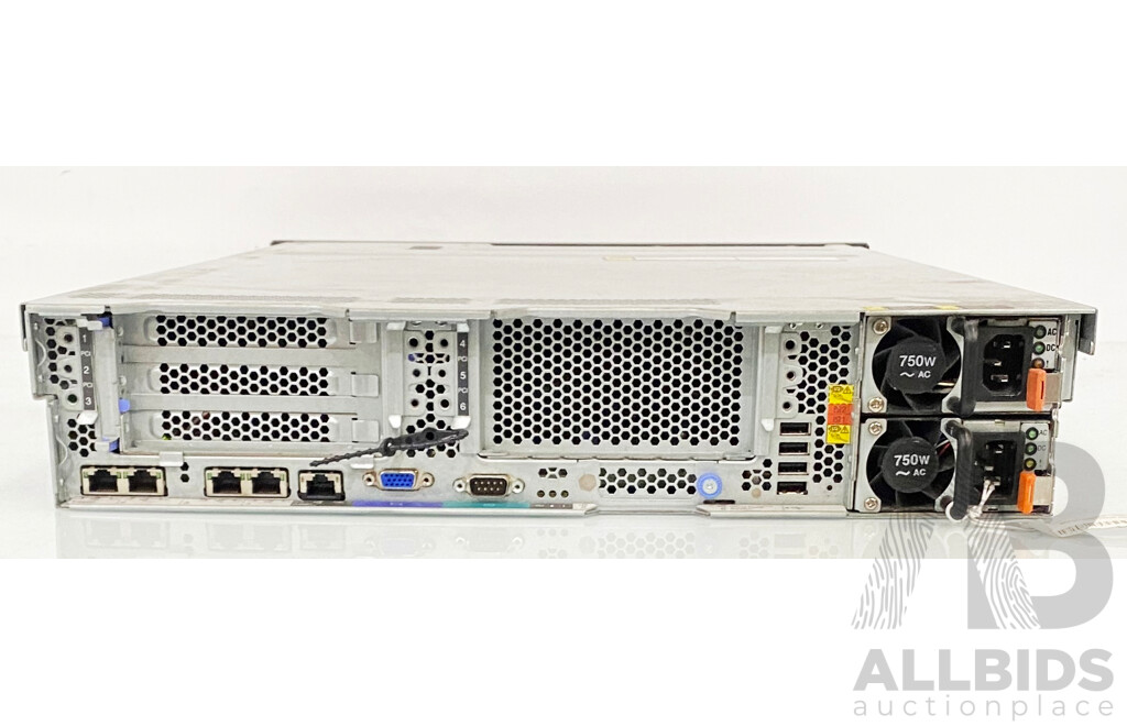 IBM (System X3650 M4) Dual Intel Xeon (E5-2640) 2.5GHz-3GHz 6-Core CPU 2RU Server