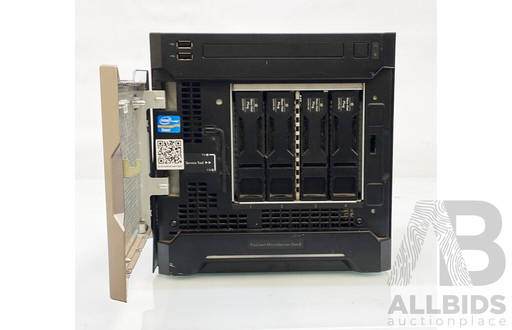 HP (TPS-W003) ProLiant MicroServer Gen 8 Xeon (E3-1220L V2) 2.3Ghz -3.5GHz Two-Core CPU