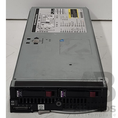 HP Proliant BL460c G7 Dual Intel Xeon (E5-2650L V2) 2.66GHz-3.06GHz 6-Core CPU Blade Server