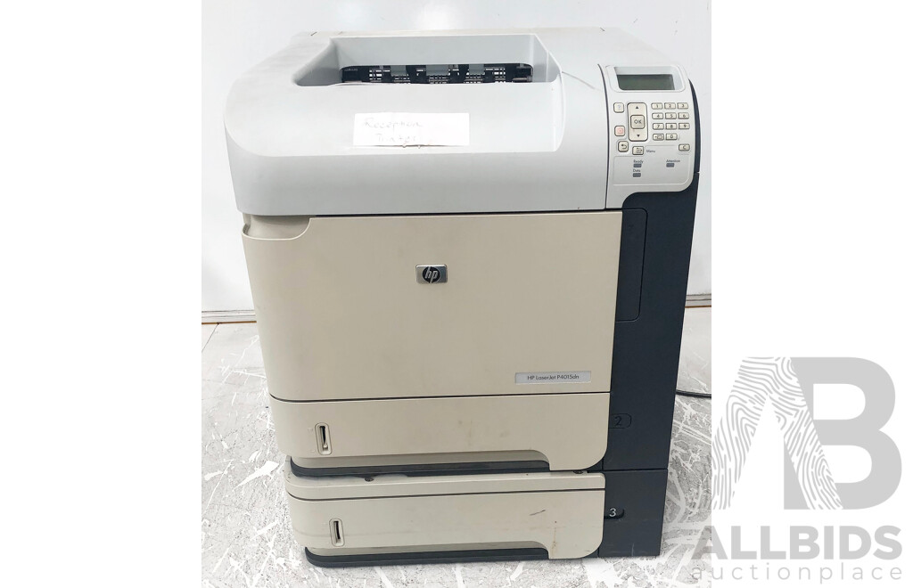 HP LaserJet P4015dn Black & White Laser Printer