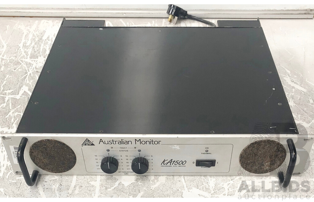 Australian Monitor (KA1500) 2-Channel Power Amplifier