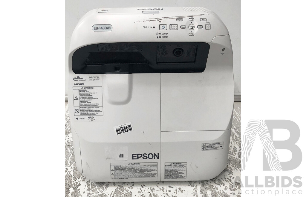Epson (EB-1430Wi) WXGA 3LCD Projector