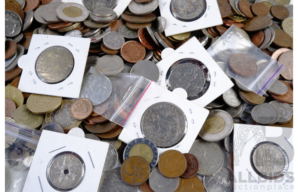 Large Collection of Australian and International Coins and Tokens