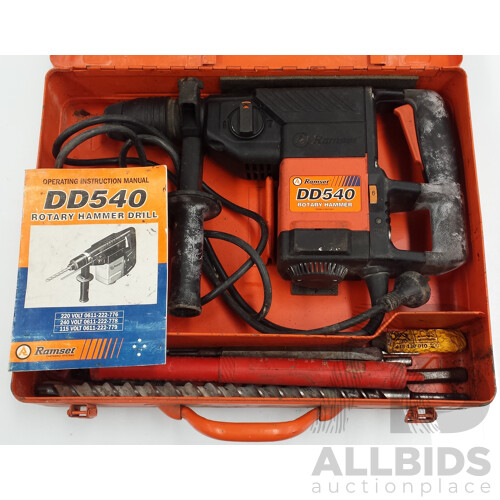 Ramset DD540 Rotary Hammer Drill