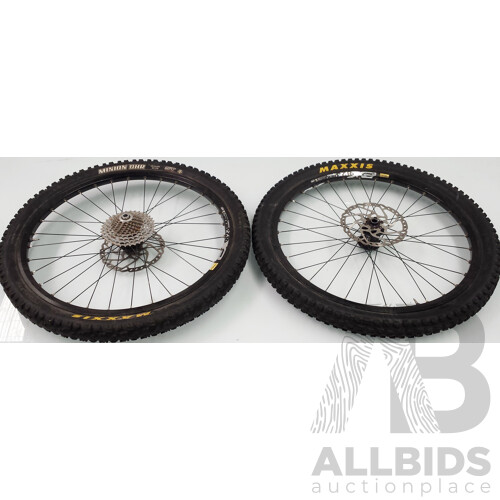Set of Mavic EX 823 Disc Aluminium Bicycle Rims