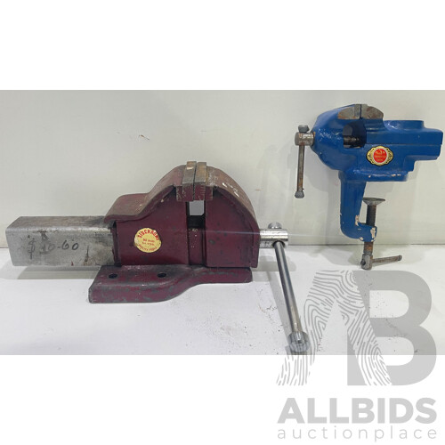 Sidchrome 90mm and Clamp Bench Vice