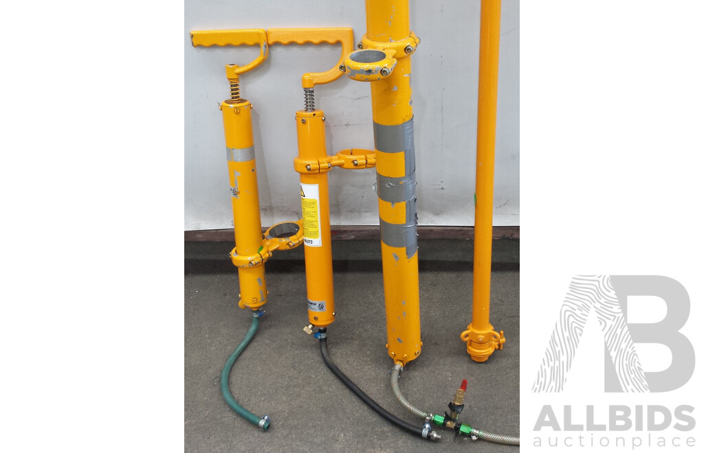 Clark QT9M/HP Portable Pneumatic  9 Meter Telescopic Mast