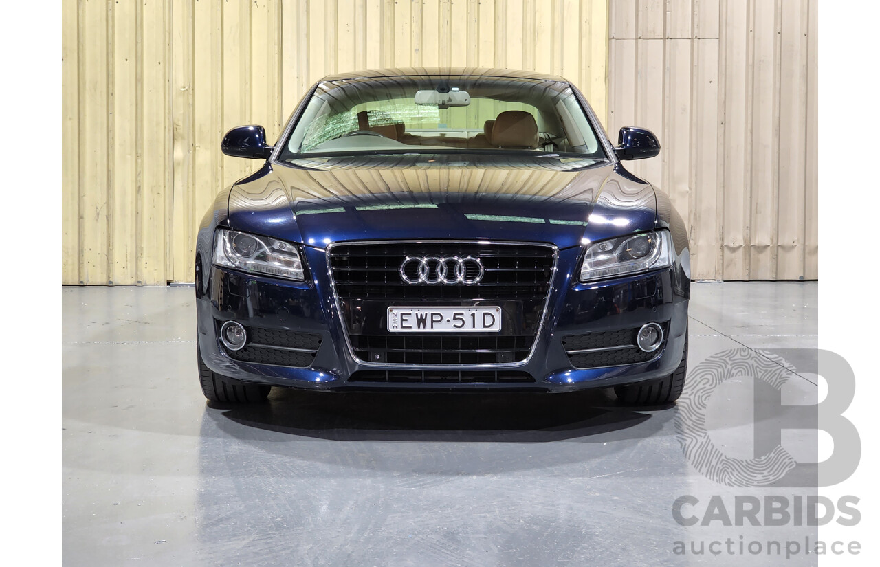 4/2009 Audi A5 3.2 FSI 8T 2d Coupe Blue 3.2L V6
